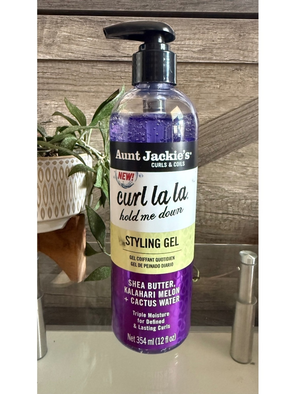 Aunt Jackie Curl La La Hold Me Down Styling Gel